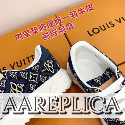 Replica Louis Vuitton Since 1854 Time Out Sneaker LV 1A8O09 6