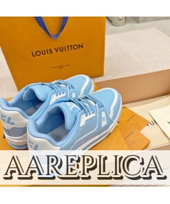 Replica Louis Vuitton LV Trainer Sneaker 1AAHSV 2