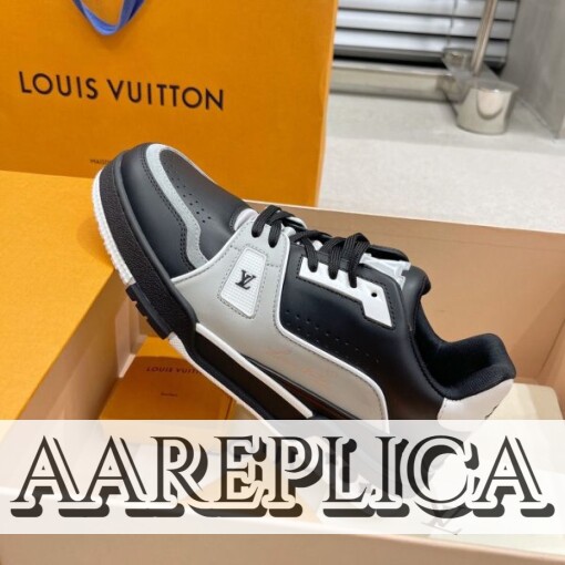 Replica Louis Vuitton LV Trainer Sneaker 1AAHSB 4