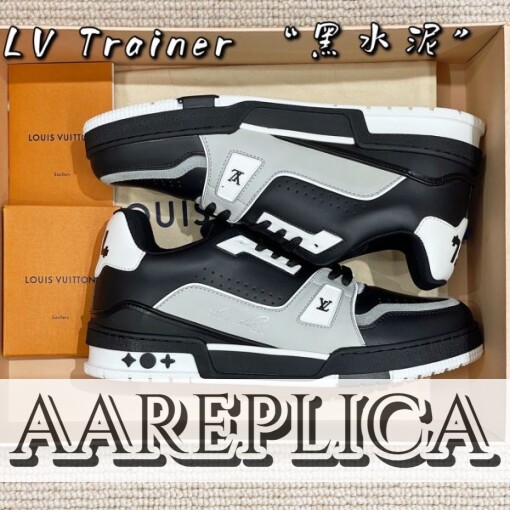 Replica Louis Vuitton LV Trainer Sneaker 1AAHSB 7