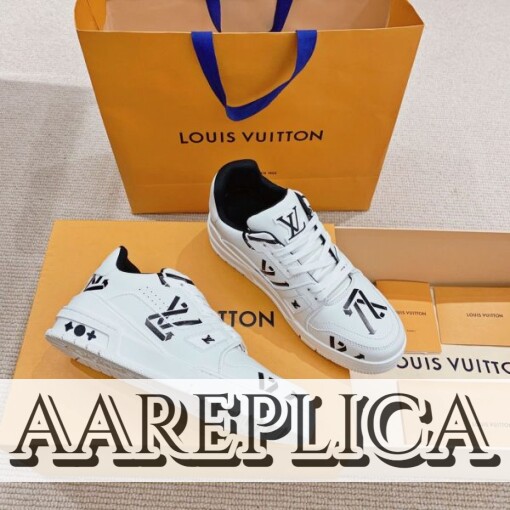 Replica Louis Vuitton LV Trainer Sneaker 1AAGXZ 6
