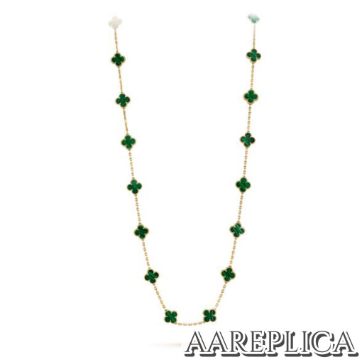 Replica Van Cleef & Arpels Vintage Alhambra Long Necklace VCARL88100