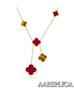 Replica Van Cleef & Arpels Magic Alhambra Necklace VCARN5JP00
