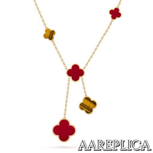 Replica Van Cleef & Arpels Magic Alhambra Necklace VCARN5JP00