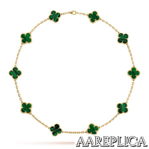 Replica Van Cleef & Arpels Vintage Alhambra Necklace VCARO3QJ00