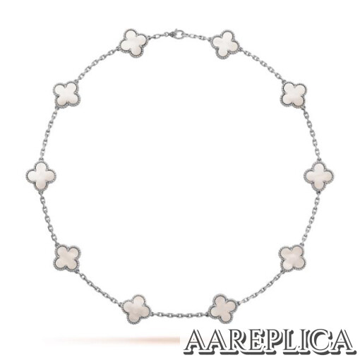 Replica Van Cleef & Arpels Vintage Alhambra Necklace VCARF48500