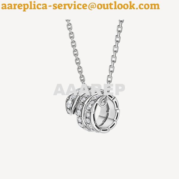 Replica BVLGARI SERPENTI VIPER NECKLACE 357796 Replica BVLGARI SERPENTI VIPER NECKLACE 357796