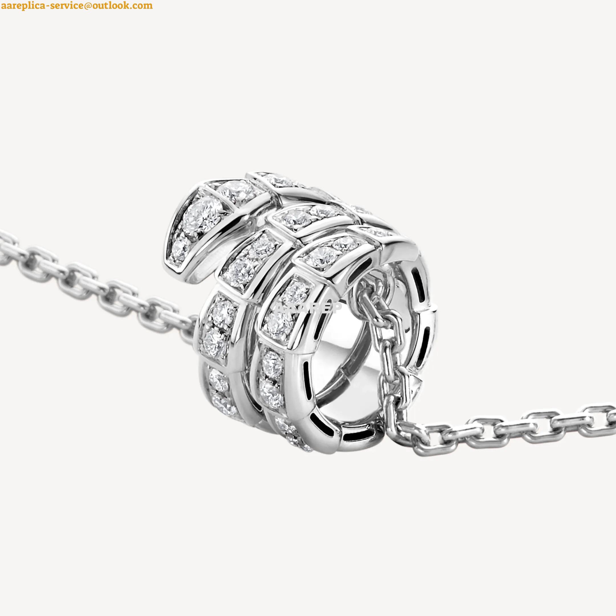 Replica BVLGARI SERPENTI VIPER NECKLACE 357796 3 Replica BVLGARI SERPENTI VIPER NECKLACE 357796 3