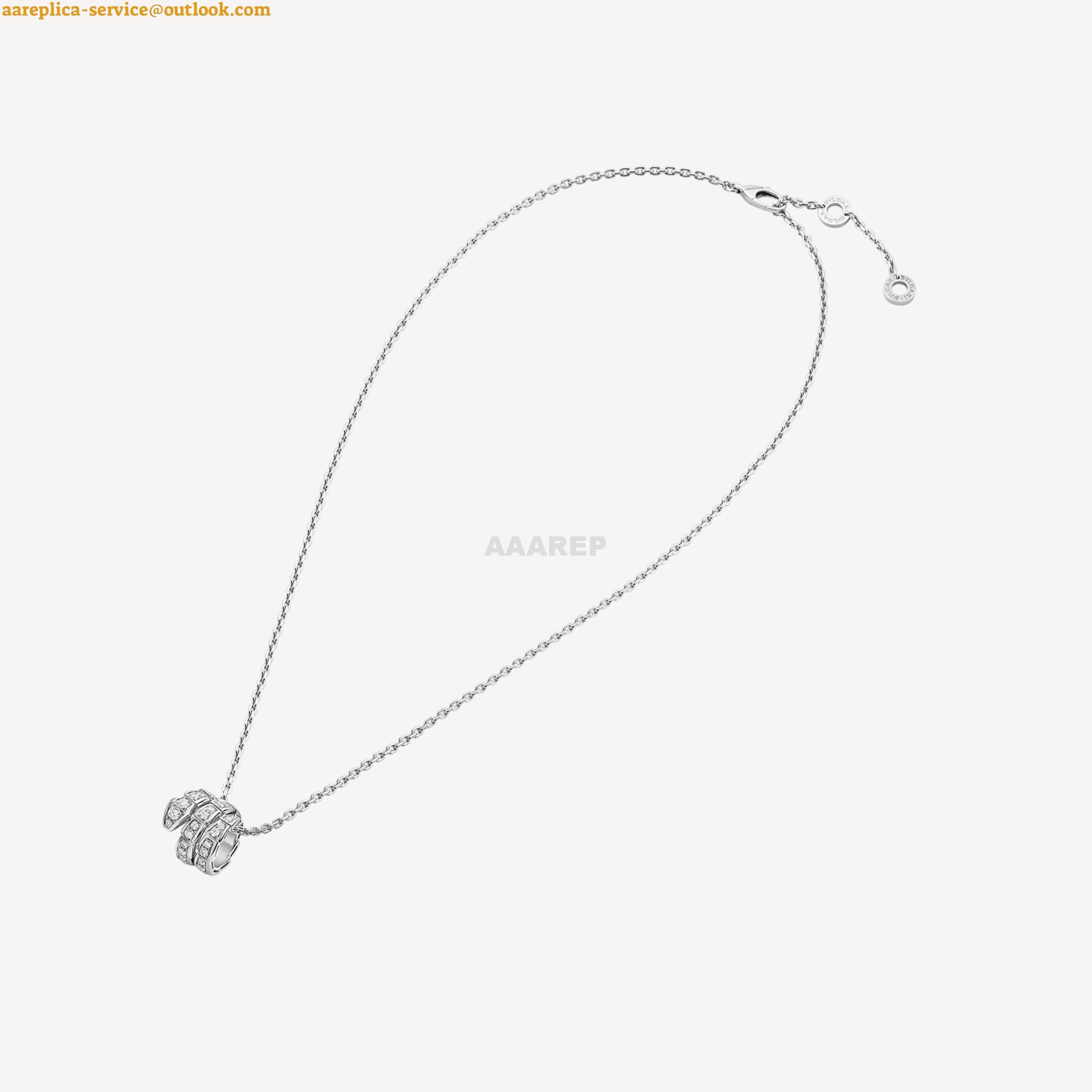 Replica BVLGARI SERPENTI VIPER NECKLACE 357796 4 Replica BVLGARI SERPENTI VIPER NECKLACE 357796 4