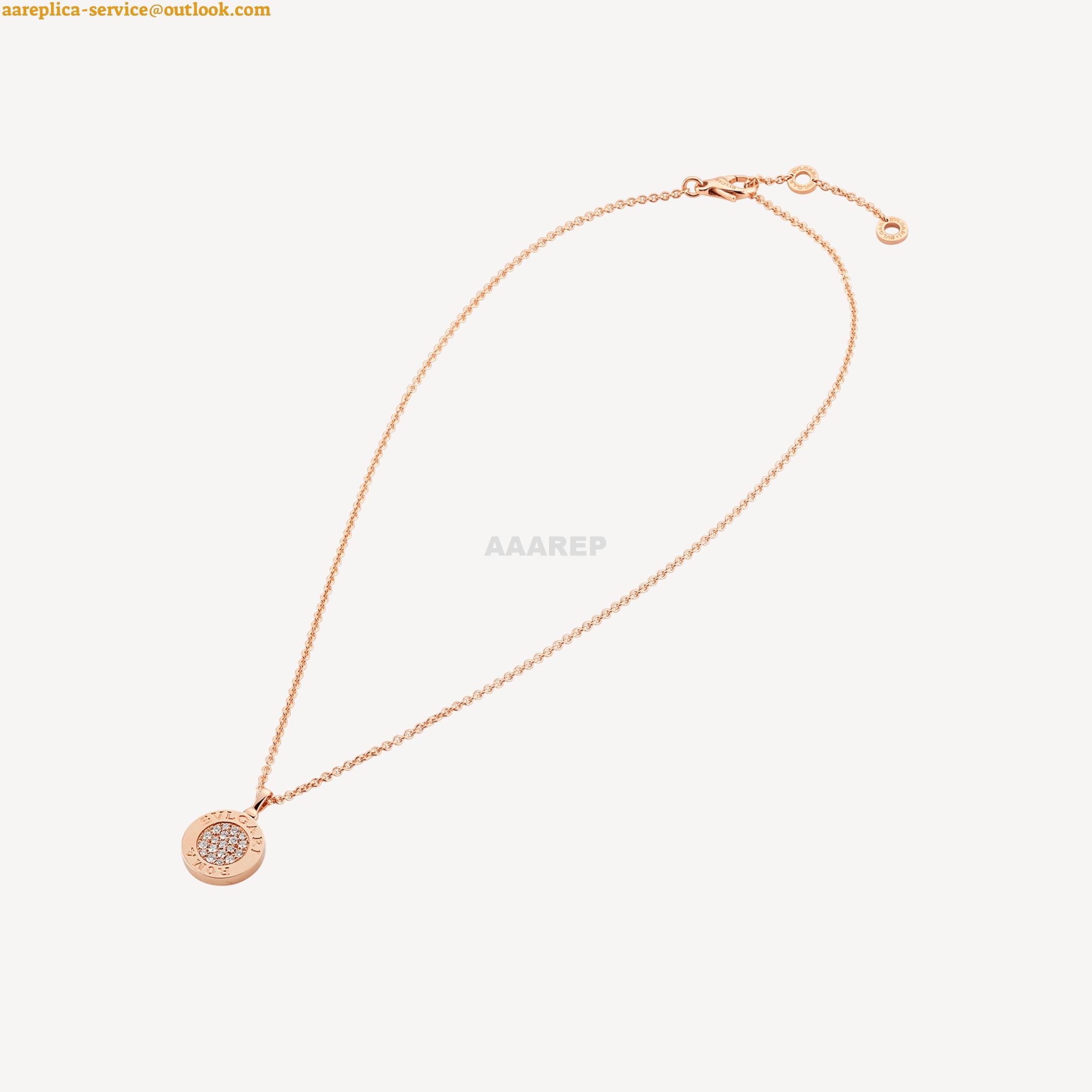 Replica BVLGARI BVLGARI NECKLACE 350815 3 Replica BVLGARI BVLGARI NECKLACE 350815 3