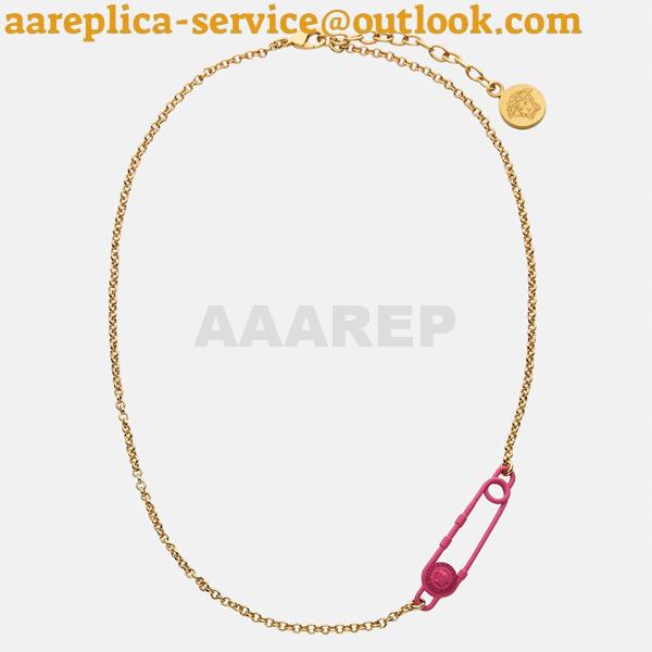 Replica Versace Safety Pin Kids Necklace 1006258-1A00635_4J560 Replica Versace Safety Pin Kids Necklace 1006258-1A00635_4J560