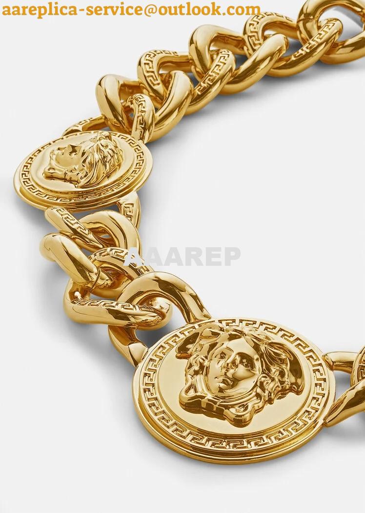Replica Versace Medusa Chain Necklace DG1I146-DJMT_KVO 2 Replica Versace Medusa Chain Necklace DG1I146-DJMT_KVO 2