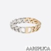 Replica Dior CD Diamond Bangle Bracelet B1608HOMST_D990 5