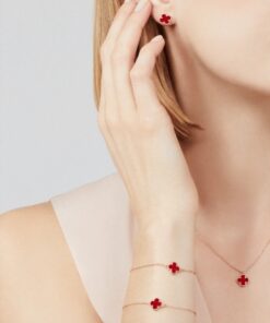 Replica Van Cleef & Arpels Sweet Alhambra Earstuds VCARN6BO00 2