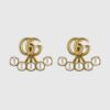 Replica Gucci Crystal Double G earrings ‎645684 J1D50 8062 4