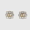 Replica Gucci Crystal Double G earrings ‎‎629565 I4620 8078 4