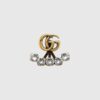 Replica Gucci Pearl Double G earrings ‎645665 I4620 8078 5