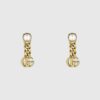 Replica Gucci Crystal Double G earrings 645683 J1D50 8062 5