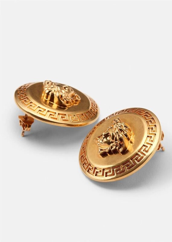 Replica Versace Tribute Medusa Stud Earrings DG2G411-DJMT_KOT 2