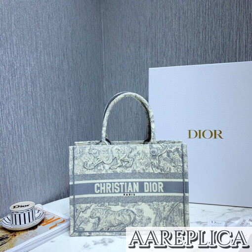 Replica Small Dior Book Tote M1296ZTDT_M932 8