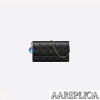 Replica Dior Caro Slim Wallet S5111UWHC_M81B 4