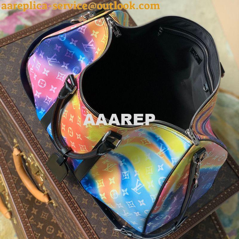 Replica Louis Vuitton Keepall Bandoulière 50 LV M45942 8 Replica Louis Vuitton Keepall Bandoulière 50 LV M45942 8
