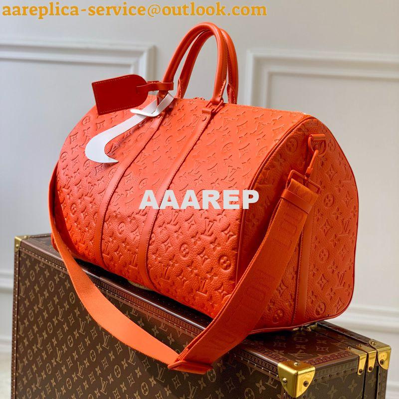 Replica Louis Vuitton Keepall Bandoulière 50 LV M20963 4 Replica Louis Vuitton Keepall Bandoulière 50 LV M20963 4