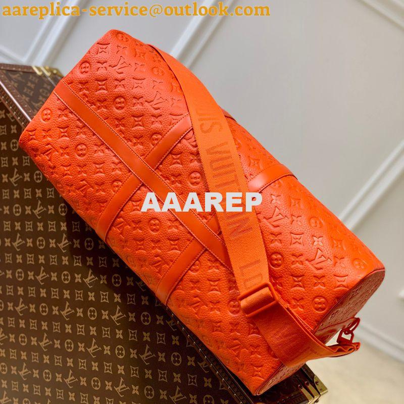 Replica Louis Vuitton Keepall Bandoulière 50 LV M20963 5 Replica Louis Vuitton Keepall Bandoulière 50 LV M20963 5