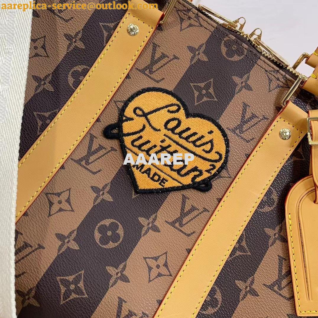 Replica Louis Vuitton Keepall Bandoulière 50 LV M45967 4 Replica Louis Vuitton Keepall Bandoulière 50 LV M45967 4