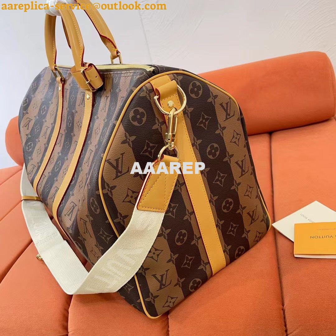 Replica Louis Vuitton Keepall Bandoulière 50 LV M45967 6 Replica Louis Vuitton Keepall Bandoulière 50 LV M45967 6