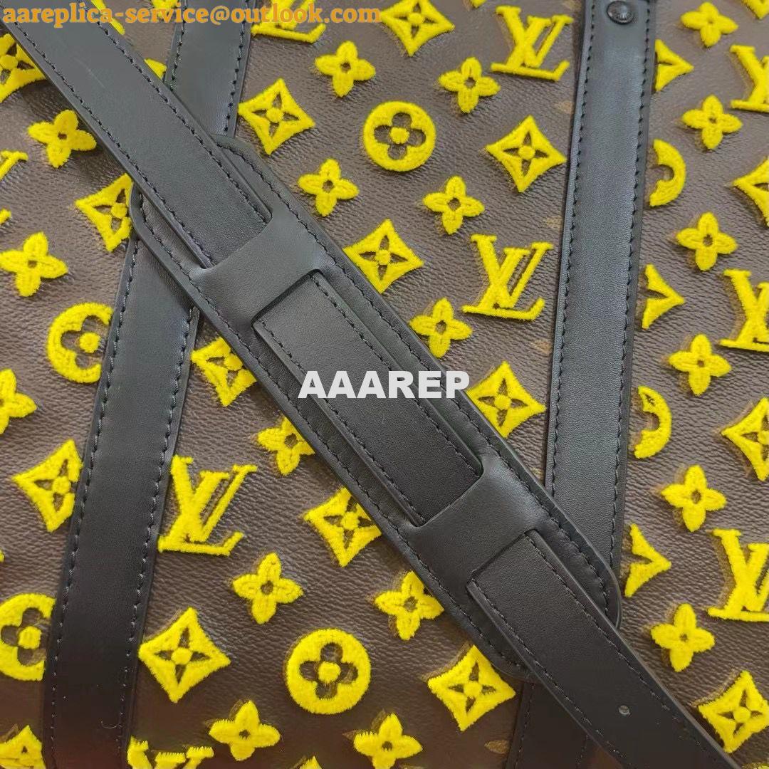 Replica Louis Vuitton Keepall Triangle Bandoulière 50 LV M45069 7 Replica Louis Vuitton Keepall Triangle Bandoulière 50 LV M45069 7