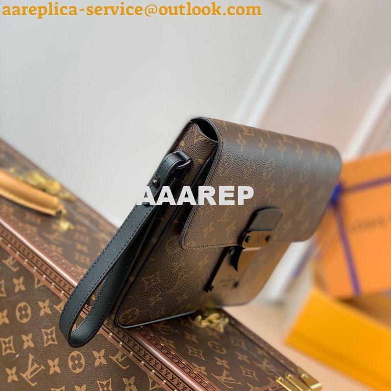 Replica Louis Vuitton S Lock A4 Pouch LV M80560 3 Replica Louis Vuitton S Lock A4 Pouch LV M80560 3