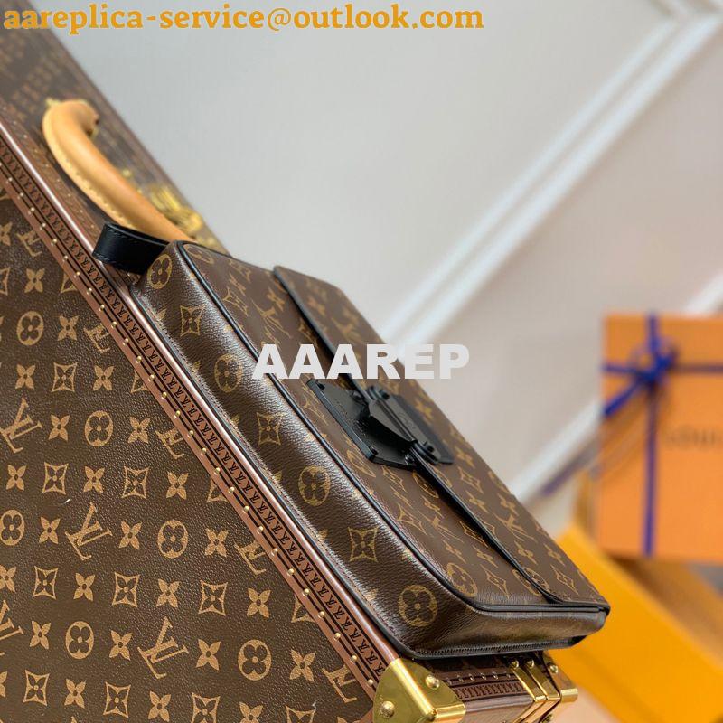 Replica Louis Vuitton S Lock A4 Pouch LV M80560 4 Replica Louis Vuitton S Lock A4 Pouch LV M80560 4
