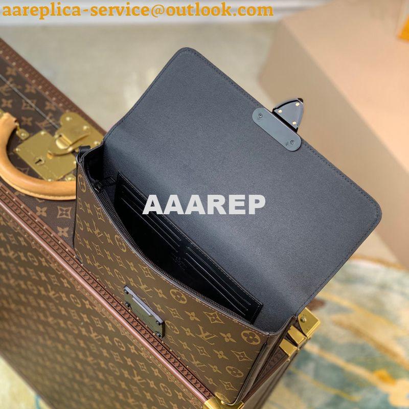 Replica Louis Vuitton S Lock A4 Pouch LV M80560 8 Replica Louis Vuitton S Lock A4 Pouch LV M80560 8