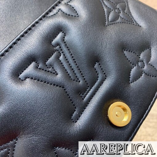 Replica Louis Vuitton Wallet on Strap Bubblegram LV M81398 7