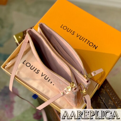 Replica Louis Vuitton Double Zip Pochette LV M81429 6