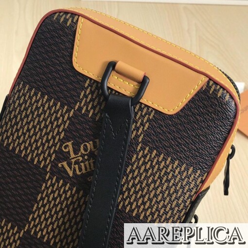 Replica LV N40379 Louis Vuitton Nigo Amazone Sling Bag 6