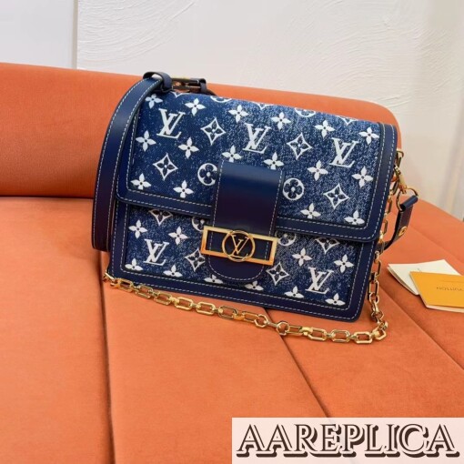 Replica Louis Vuitton Dauphine MM LV M59631 7