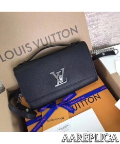 Replica LV M56088 Louis Vuitton Lockme Clutch