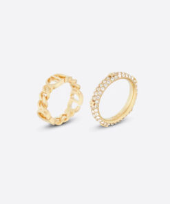 Replica Dior Petit CD Ring Set R1287WOMCY_D301 Replica Dior Petit CD Ring Set R1287WOMCY_D301