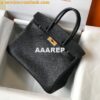 Replica Hermes Birkin Handbags Designer Hermes Bag Epsom Leather 28522 Elephant Grey 10