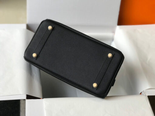 Replica Hermes Birkin Designer Tote Bag Epsom Leather 28353 Black 6
