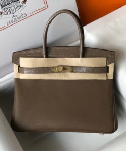 Replica Hermes Birkin Handbags Designer Hermes Tote Bag Togo Leather 28330 2