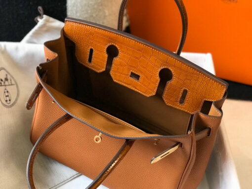 Replica Hermes Birkin Handbags Designer Hermes Tote Bag Togo Leather 28326 8