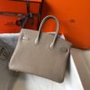 Replica Hermes Birkin Handbags Designer Hermes Tote Bag Togo Leather 28332 Gray