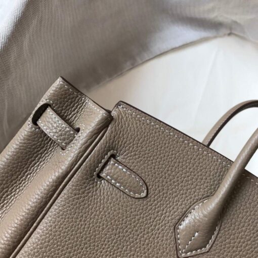 Replica Hermes Birkin Handbags Designer Hermes Tote Bag Togo Leather 28332 Gray 4