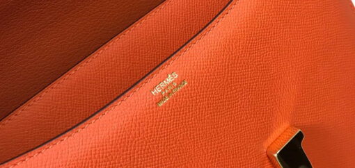 Replica Hermes Constance Cross Body Bag Epsom Leather Gold H28409 6