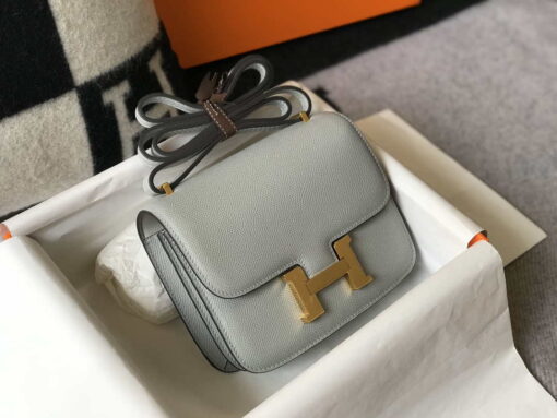 Replica Hermes Constance Cross Body Bag Epsom Leather Gold H28408 4