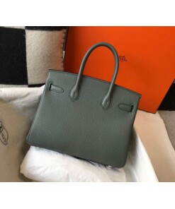 Replica Hermes Birkin Designer Tote Bag Togo Leather 28346 Almond Green