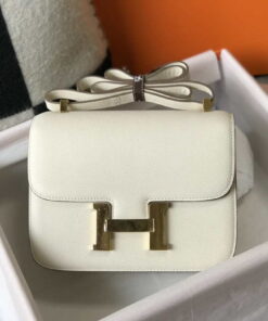 Replica Hermes Constance Cross Body Bag Epsom Leather Gold H28405 2